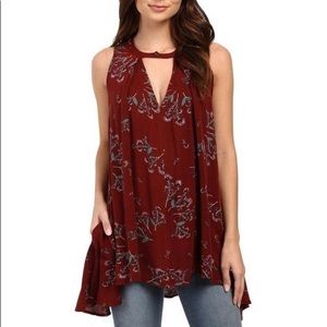 Free People Tree Swing Sleeveless Tank